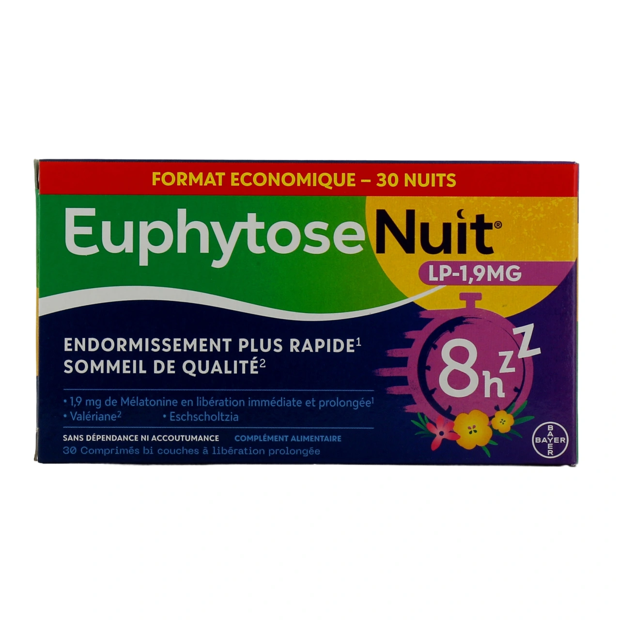 Euphytose Nuit LP 1,9mg - Vue 5