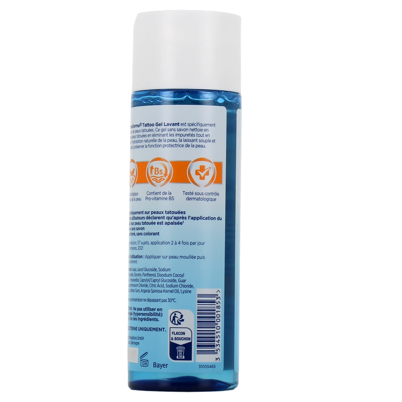 Bepanthen Tattoo Gel Lavant - Vue 3