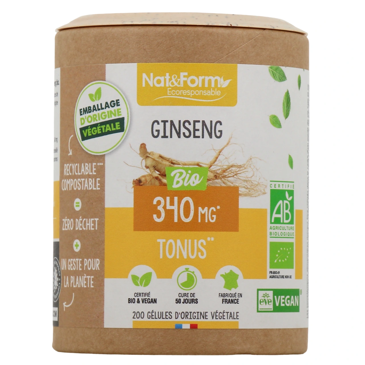 Nat & Form Ginseng Bio - Vue 2