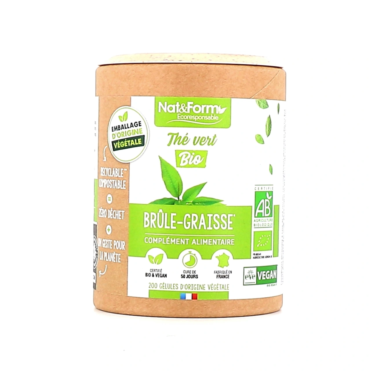 Nat & Form Thé Vert Bio - Nat & Form