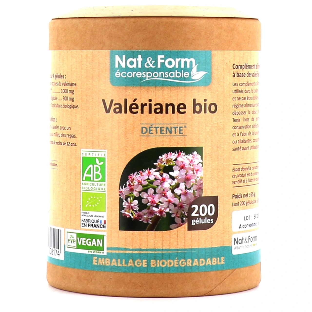 Nat & Form Valériane Bio - Vue 3