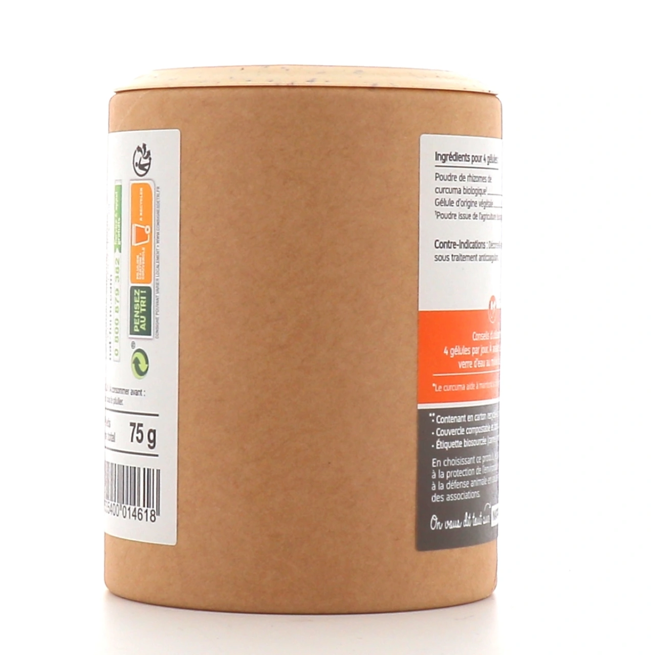 Nat & Form Curcuma Bio Confort Digestif - Vue 8