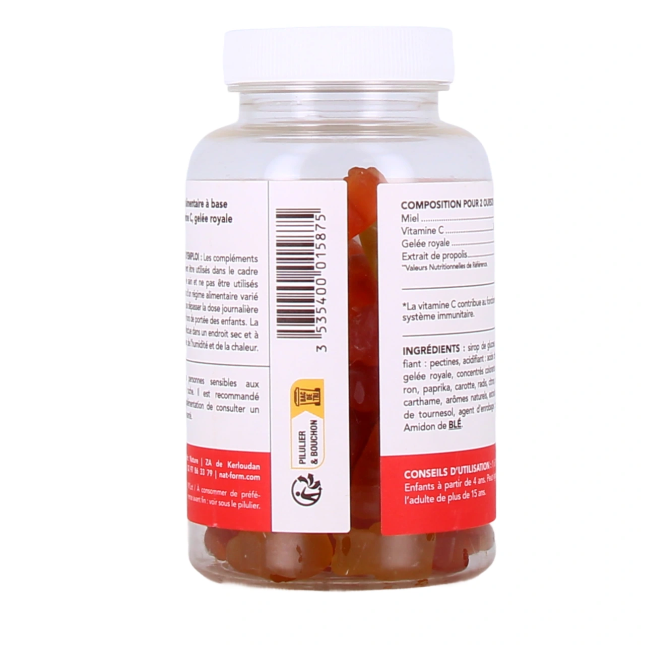 Nat & Form Junior+ Gummies Immunité - Vue 3
