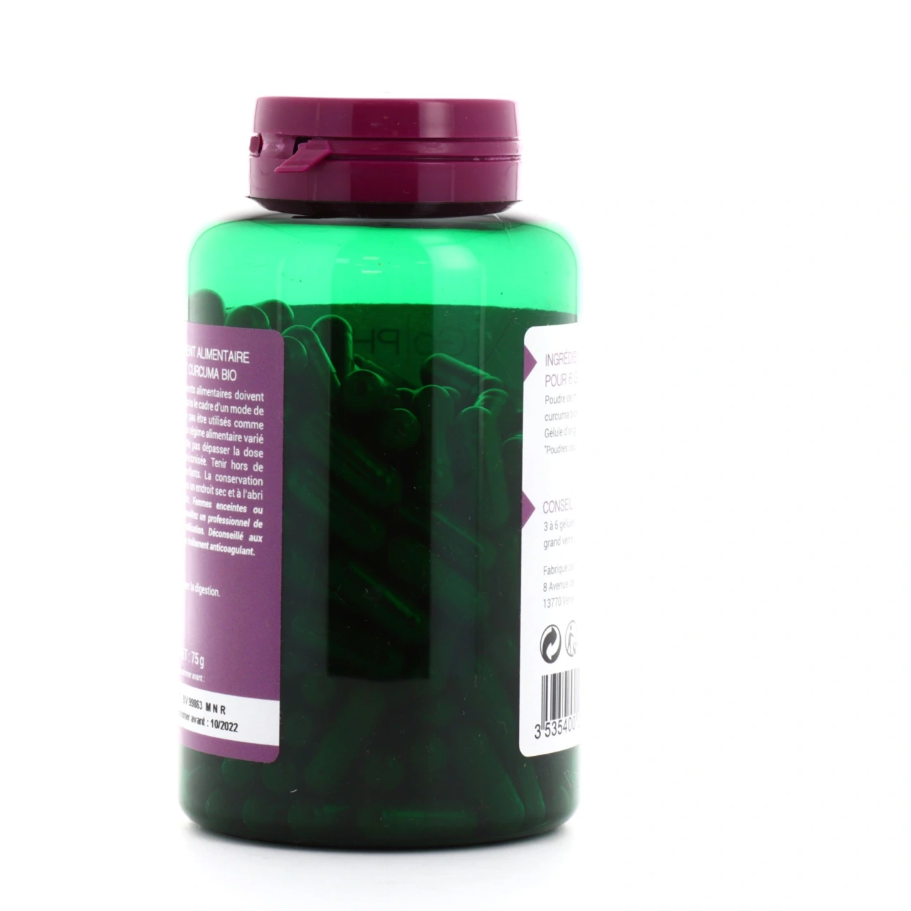 Go Phyto Curcuma BIO Digestion - Vue 2