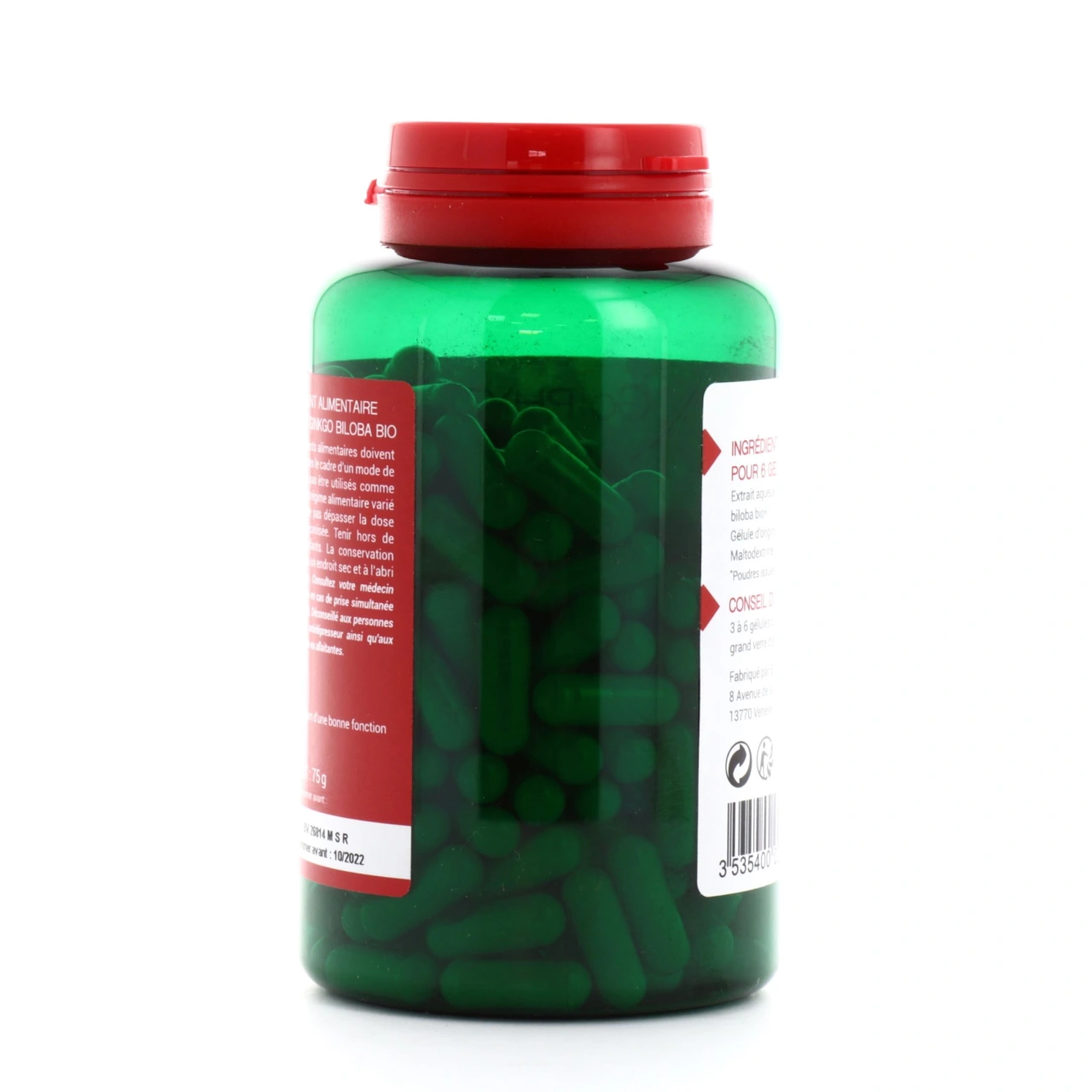 Go Phyto Ginkgo Biloba Bio Mémoire - Vue 2