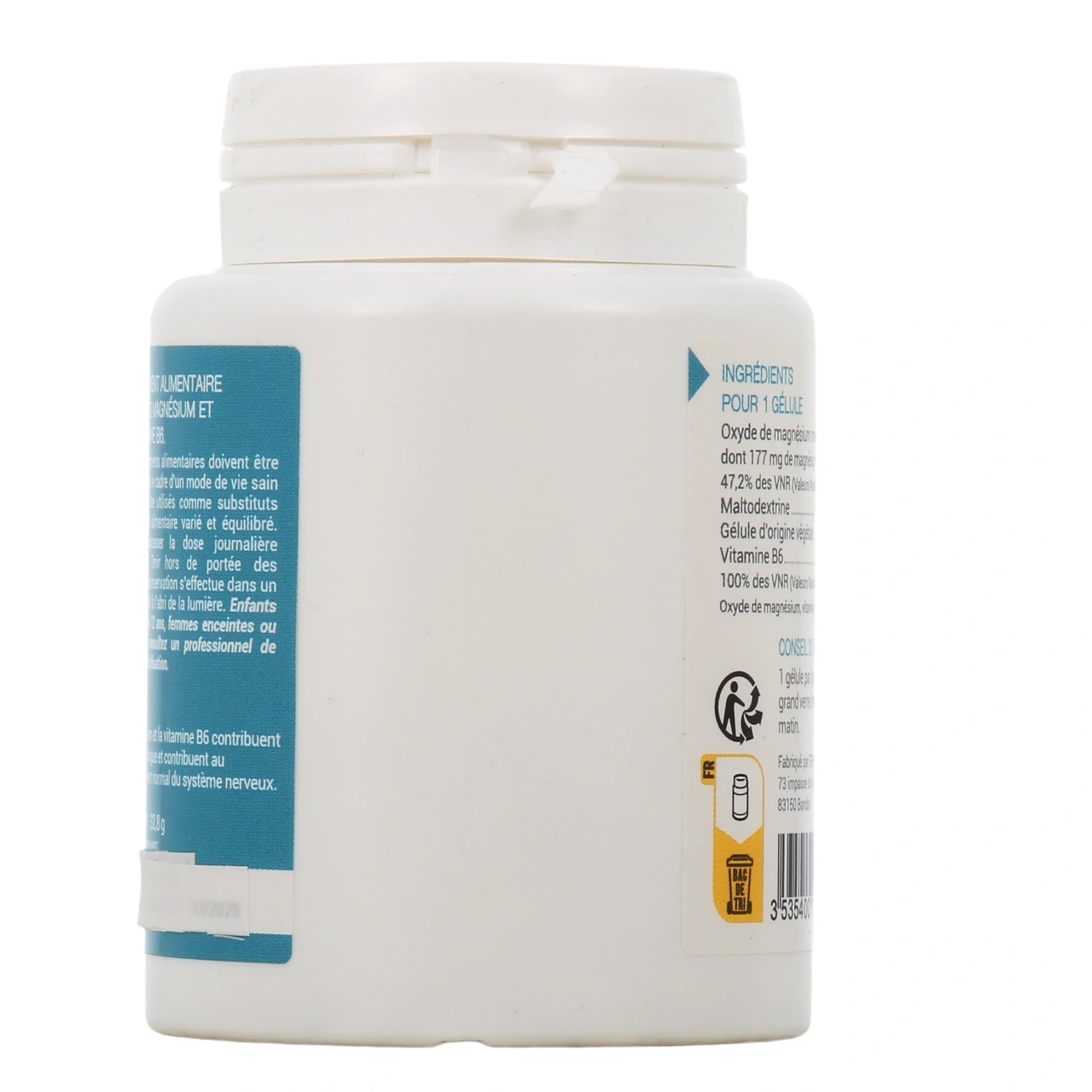 Go Phyto Magnésium et Vitamine B6 Fatigue Nervosité - Vue 3