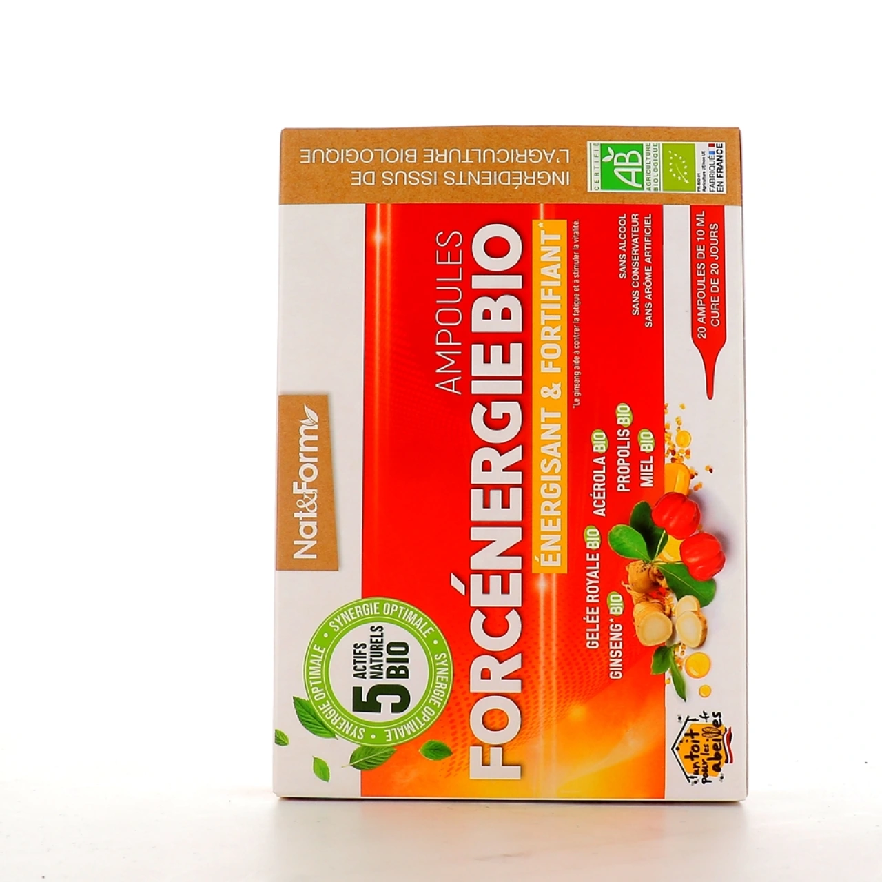 Nat & Form Forcénergie Bio 20 ampoules - Vue 2