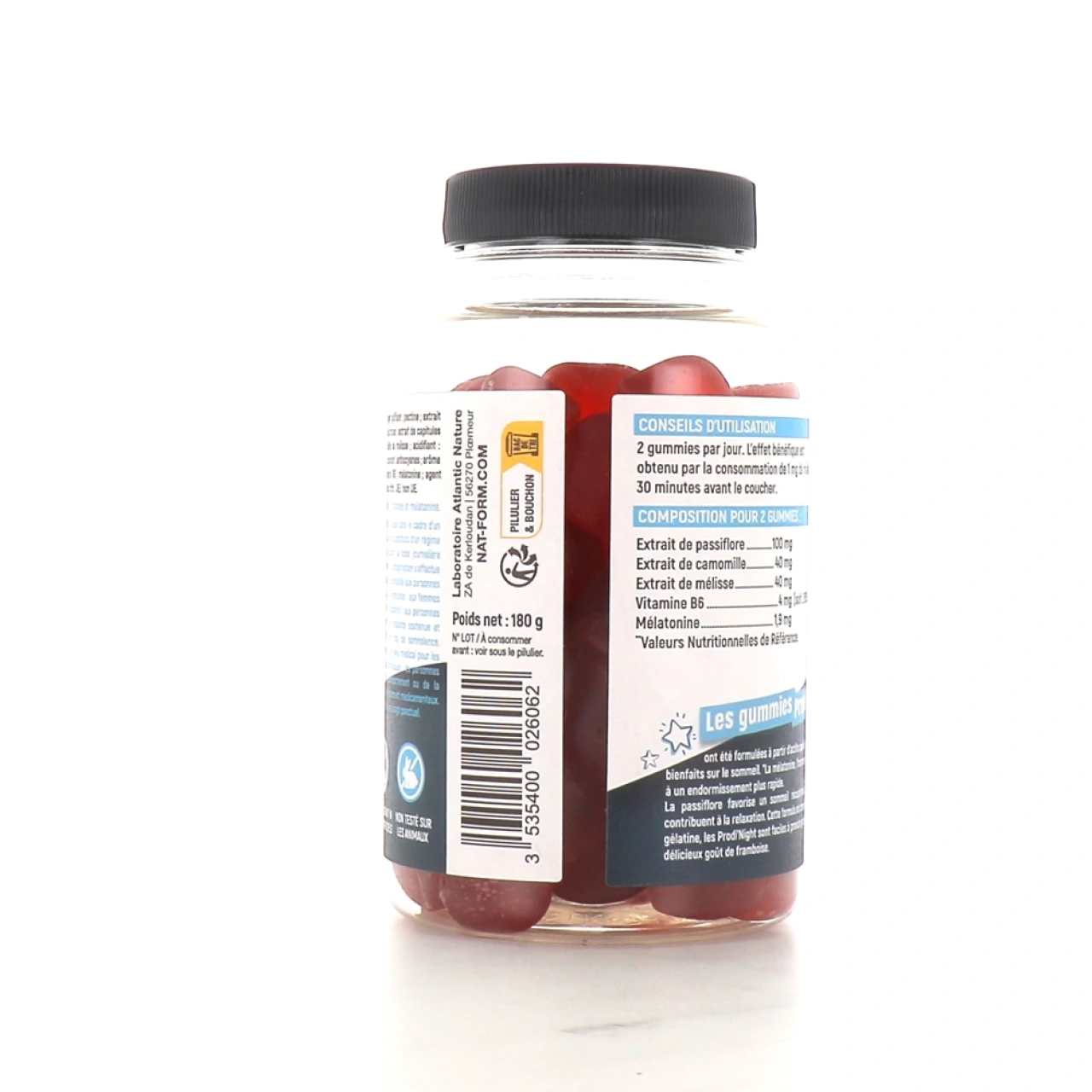 Nat & Form Prodi Night Gummies - Vue 2