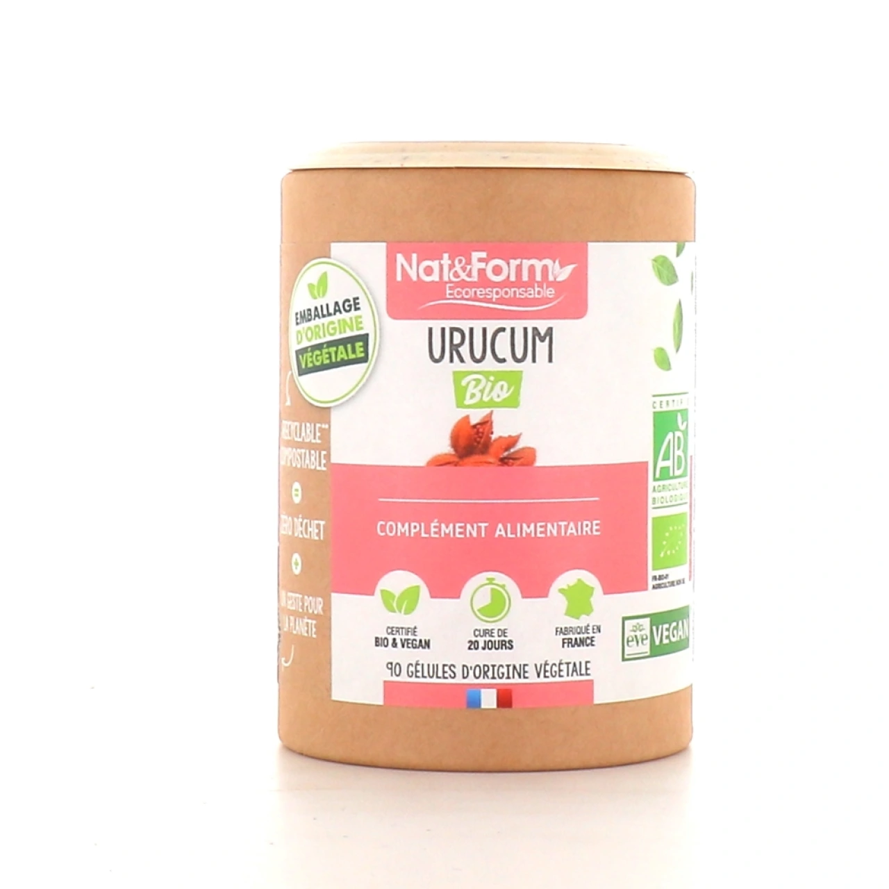 Nat & Form Urucum Bio - Nat & Form