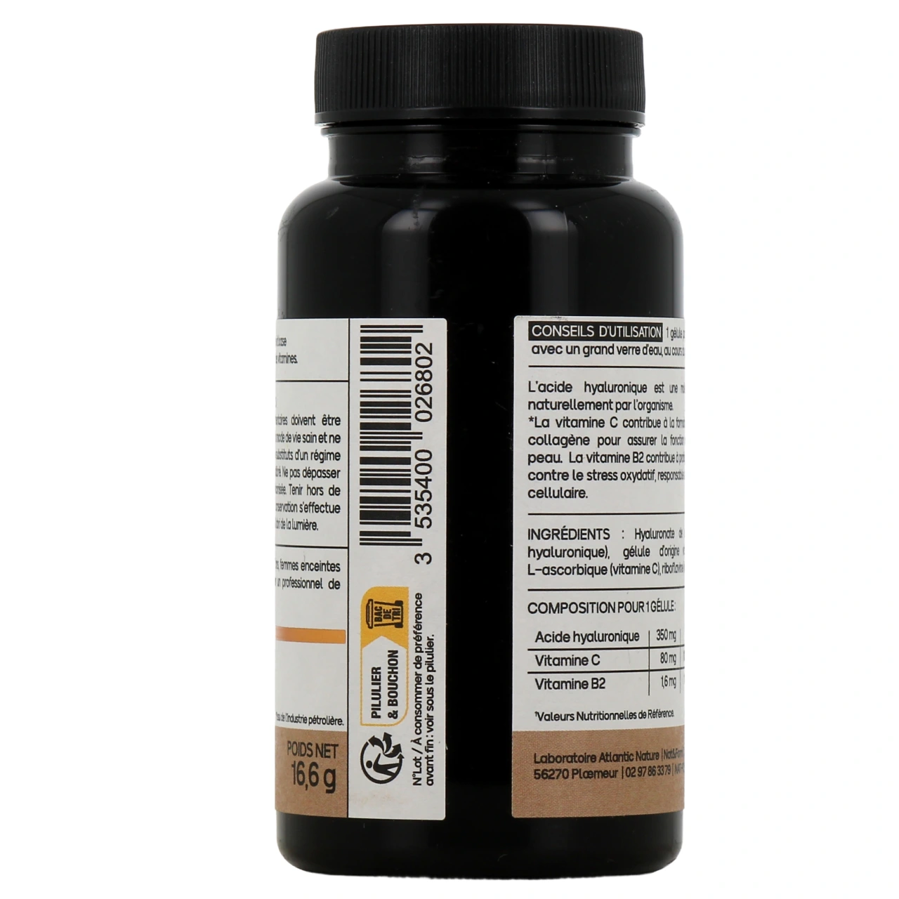 Nat & Form Acide Hyaluronique 350 mg Anti-âge - Vue 3