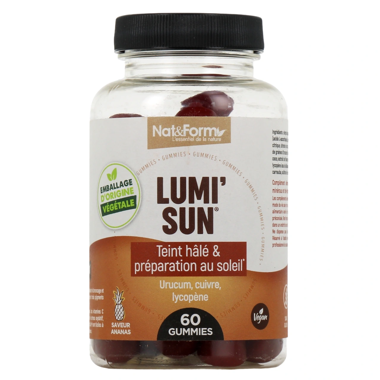 Nat & Form Lumi Sun Gummies - Vue 2