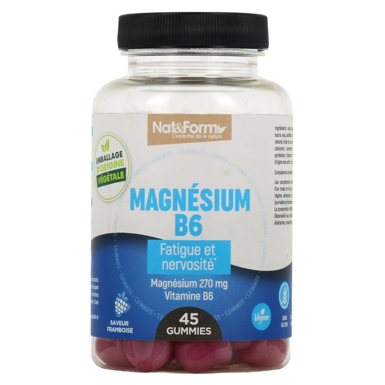 Nat & Form Magnésium B6 Gummies - Vue 2