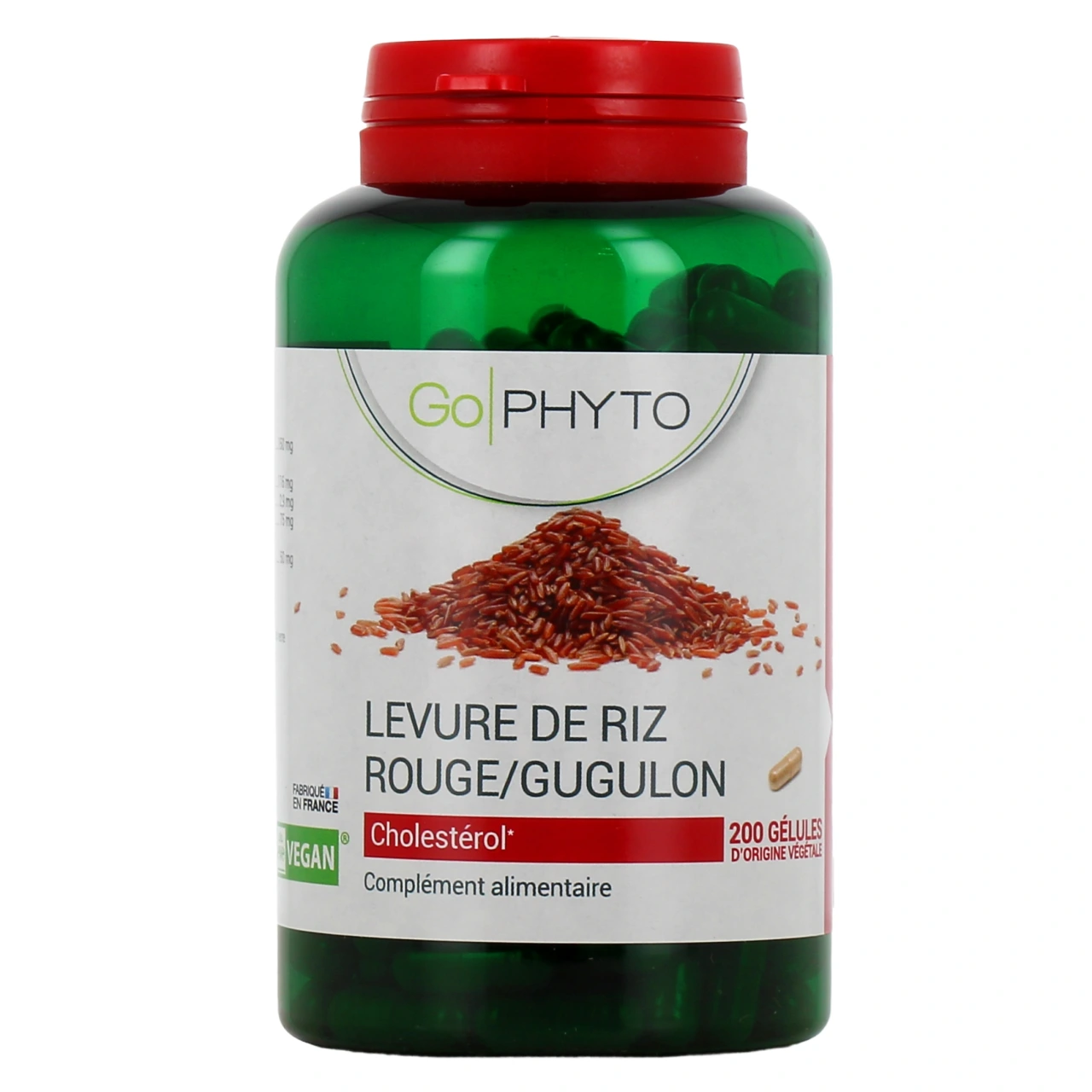 Go Phyto Levure de Riz Rouge/Gugulon Cholestérol - Vue 2