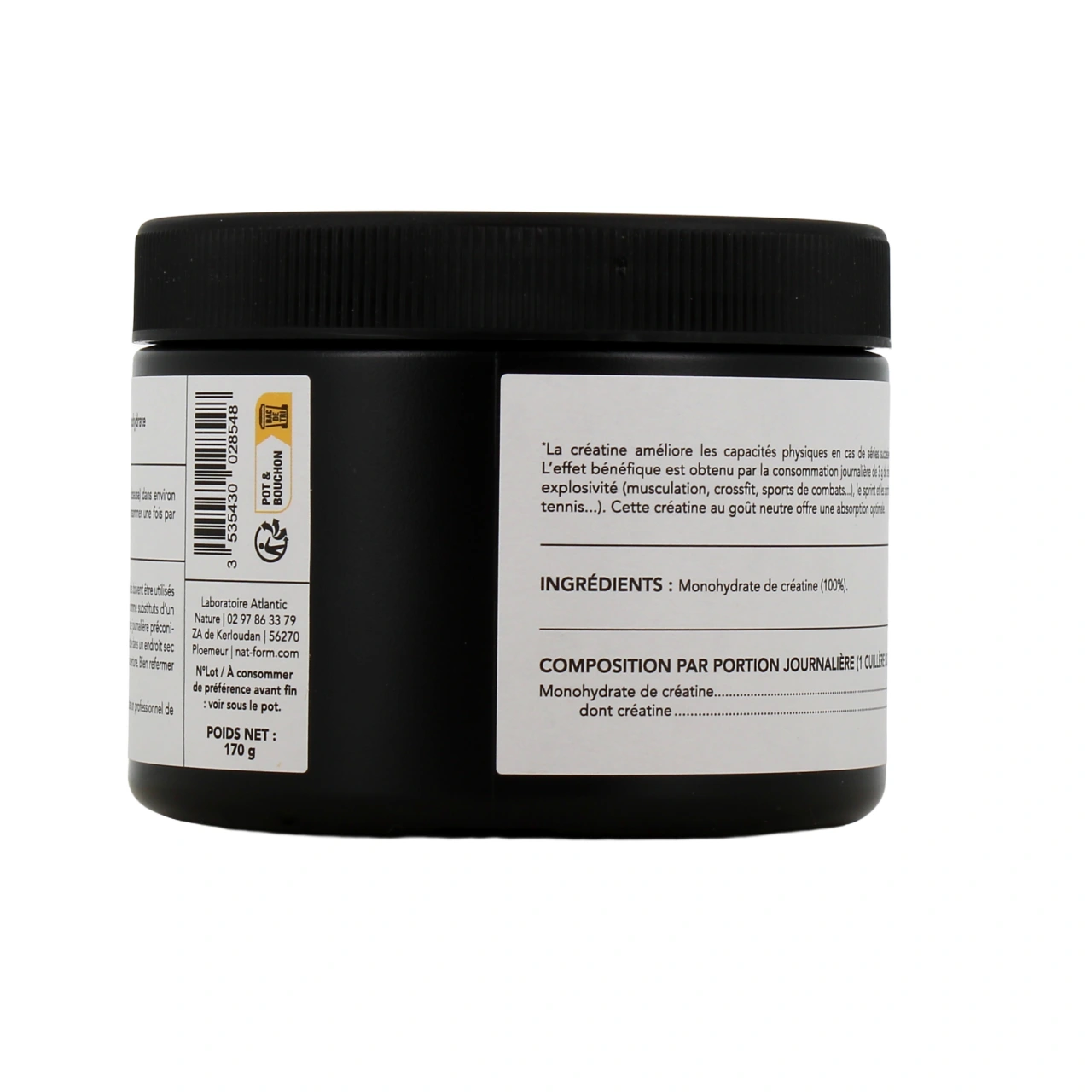 Nat & Form Créatine Monohydrate - Vue 3