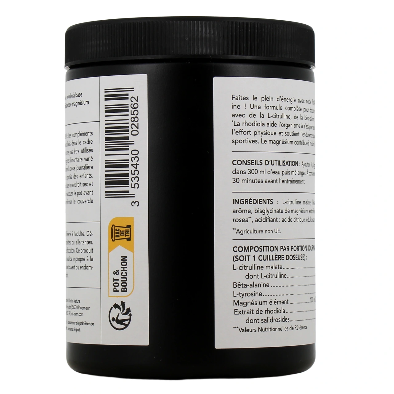 Nat & Form Pré-Workout Booster - Vue 6