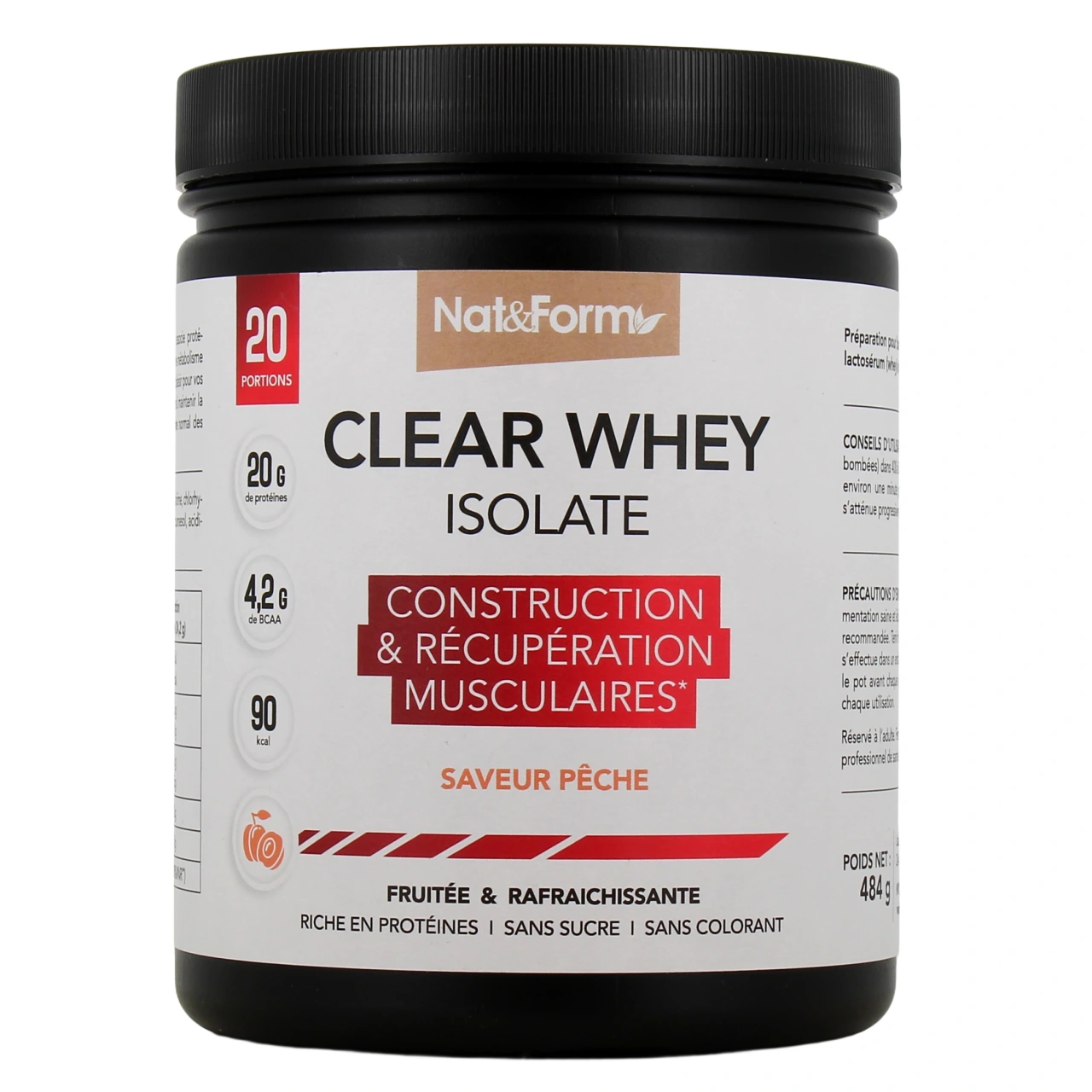 Nat & Form Clear Whey Isolate - Vue 2