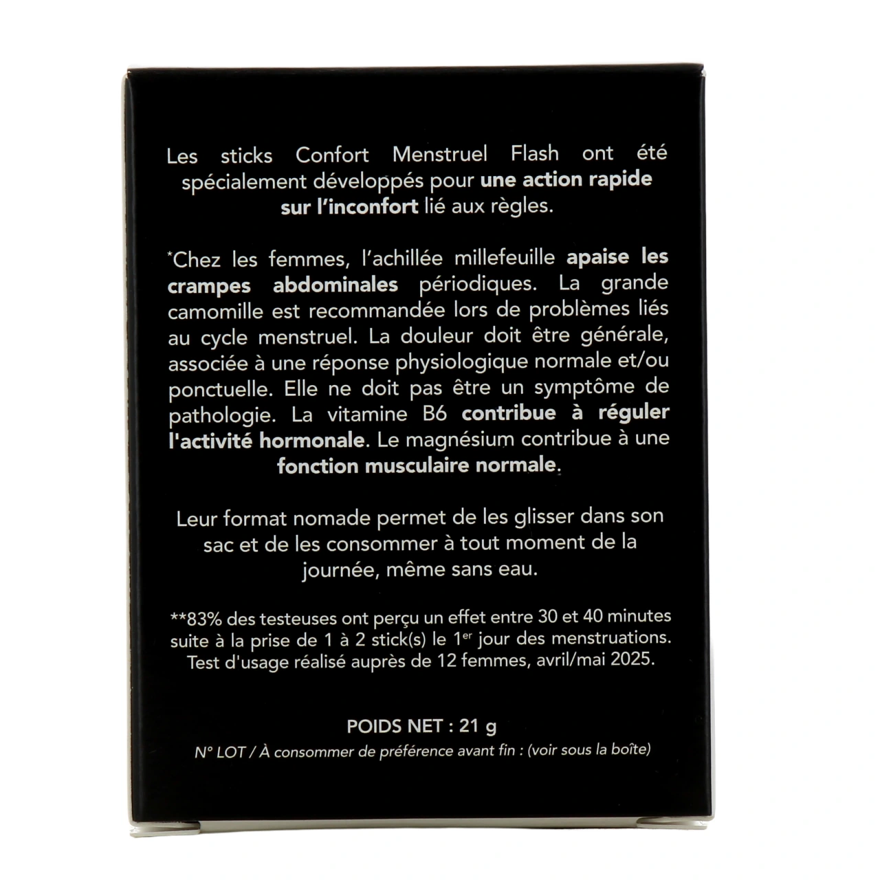 Nat & Form Confort Menstruel Flash - Vue 3