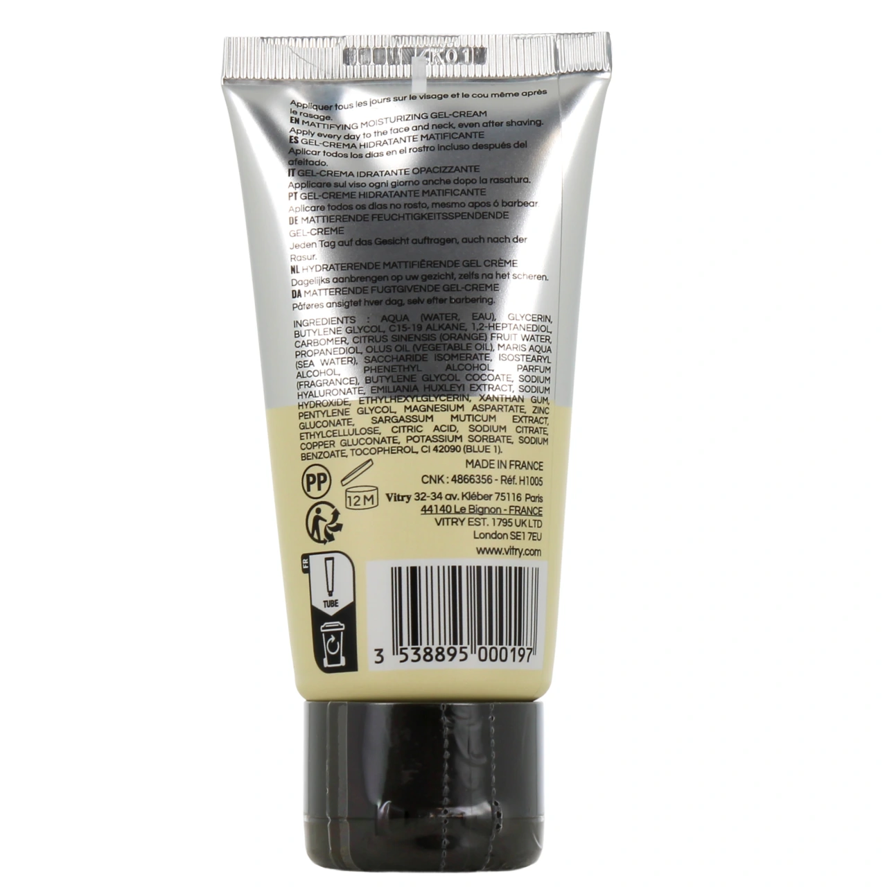 Vitry Gel-Crème Hydratant Matifiant - Vue 3