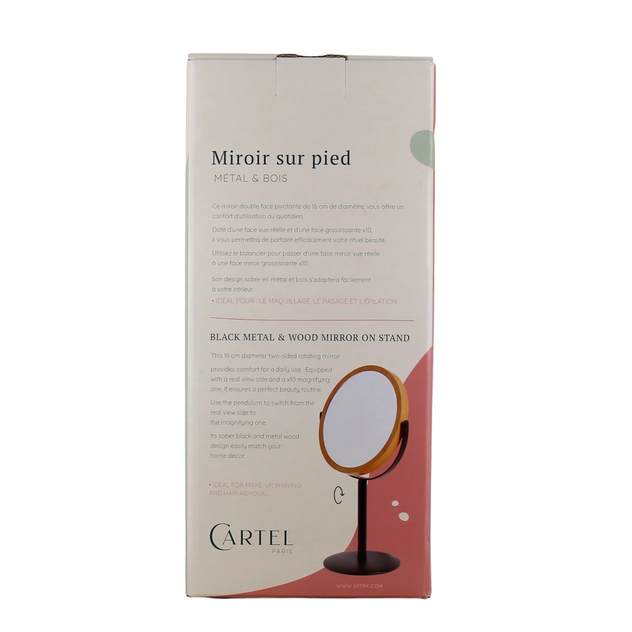 Vitry Cartel Miroir Pied - Vue 4