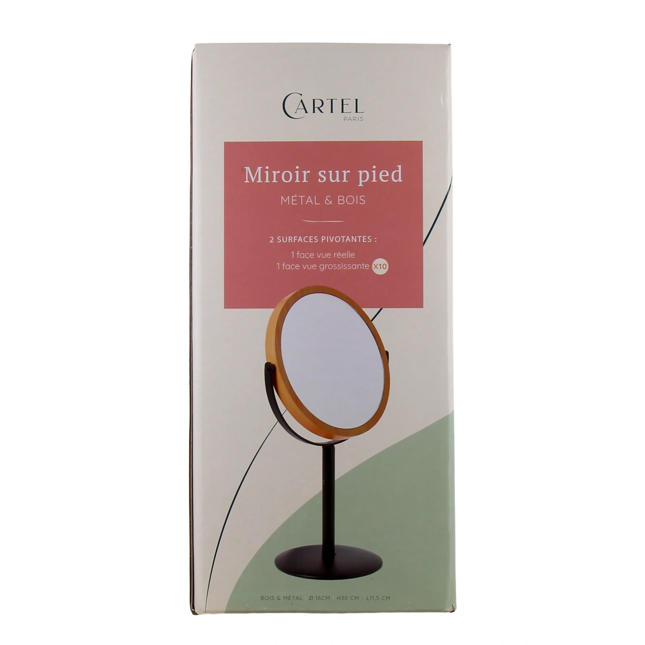 Vitry Cartel Miroir Pied - Vue 3