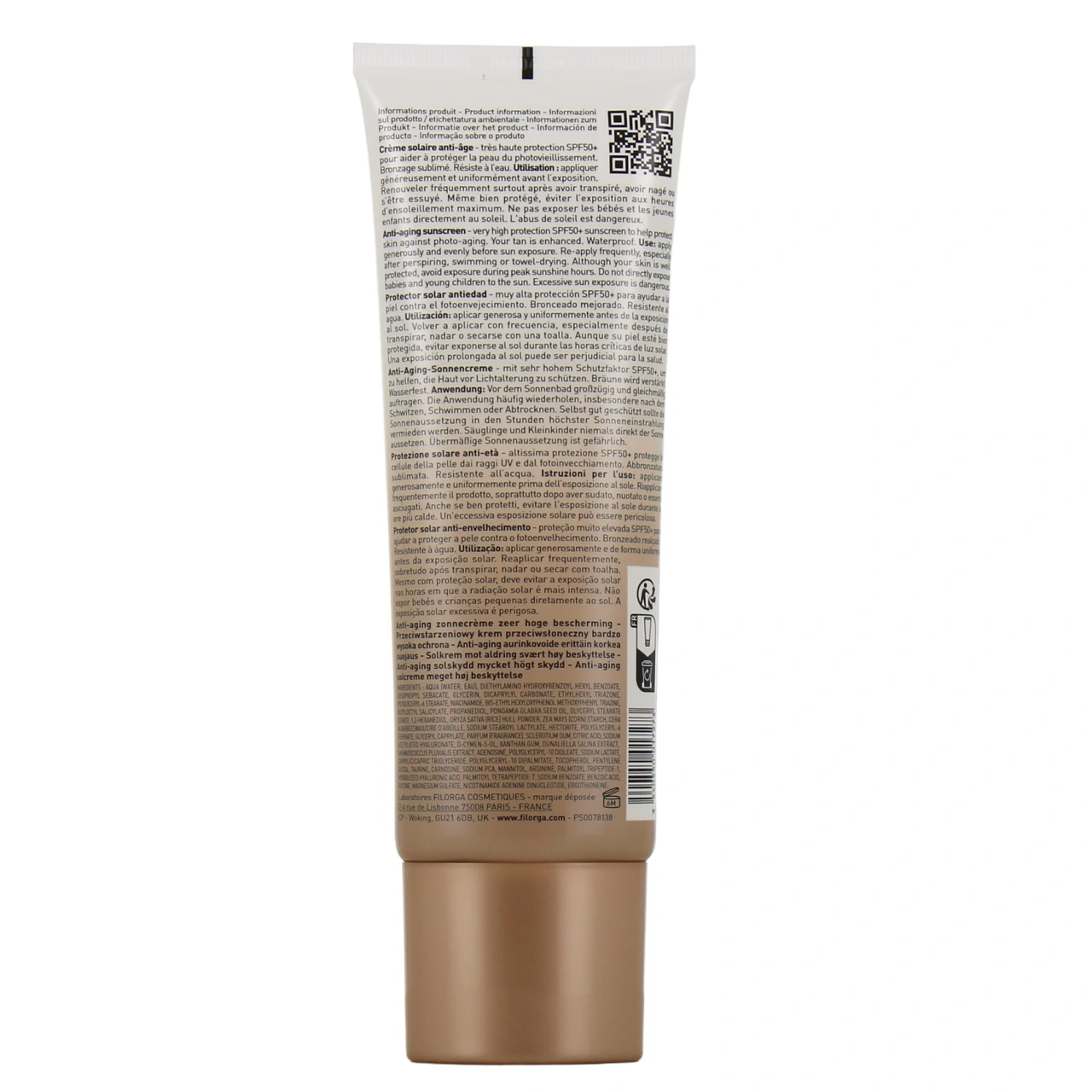 Filorga UV Cellular Protect Corps SPF50+ - Vue 3