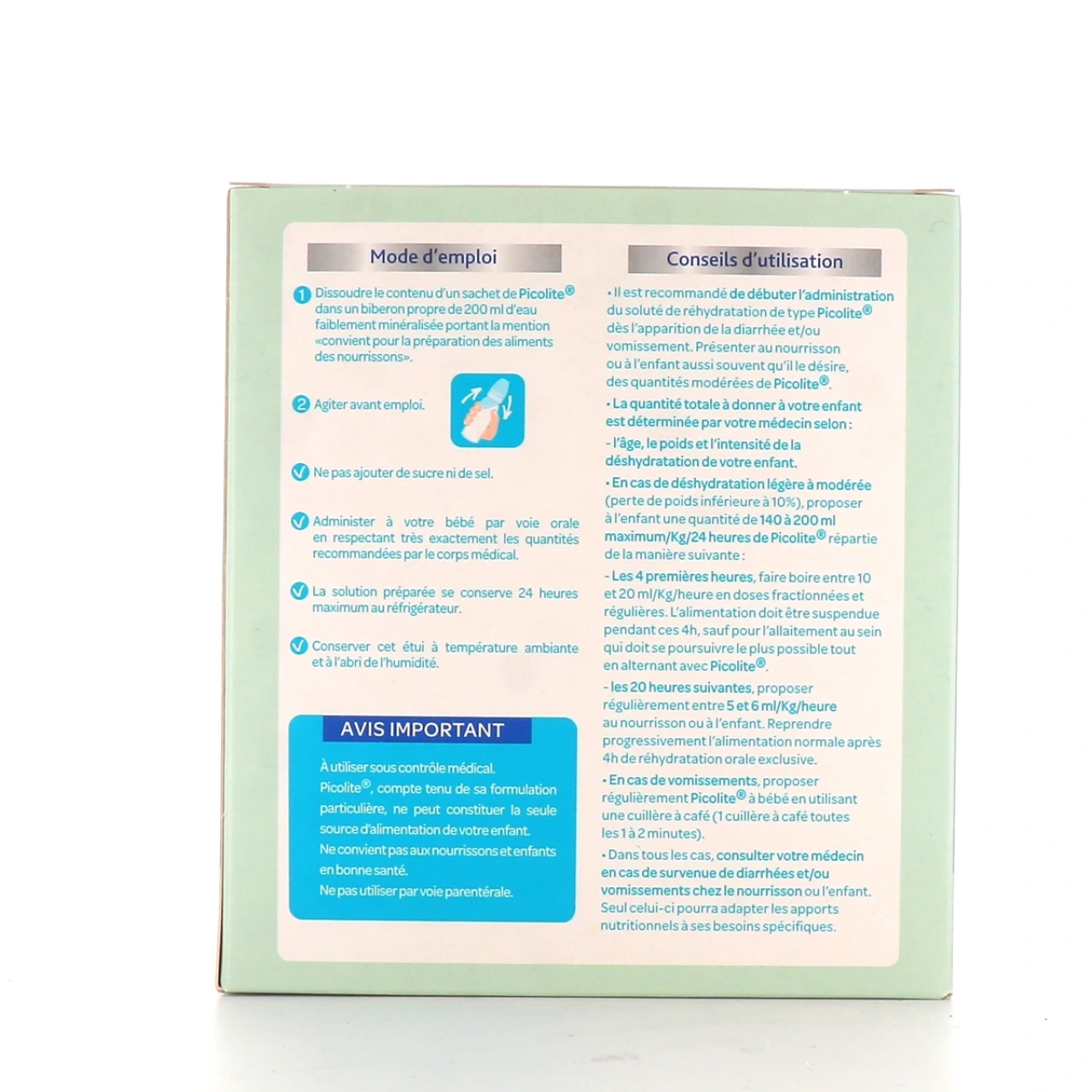 Picot Picolite Soluté de Réhydratation Orale - Vue 2