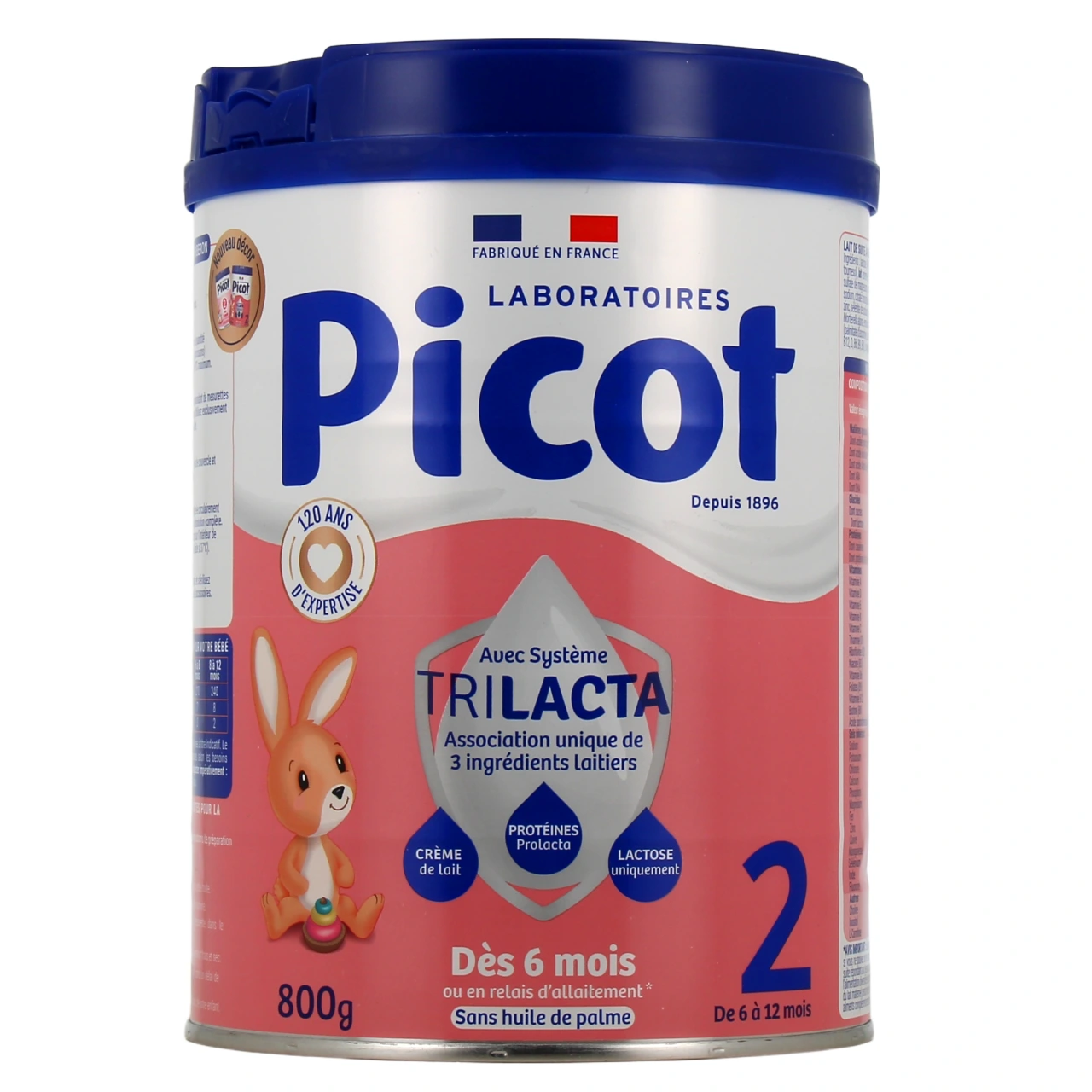 Picot Lait 2eme âge - Vue 2