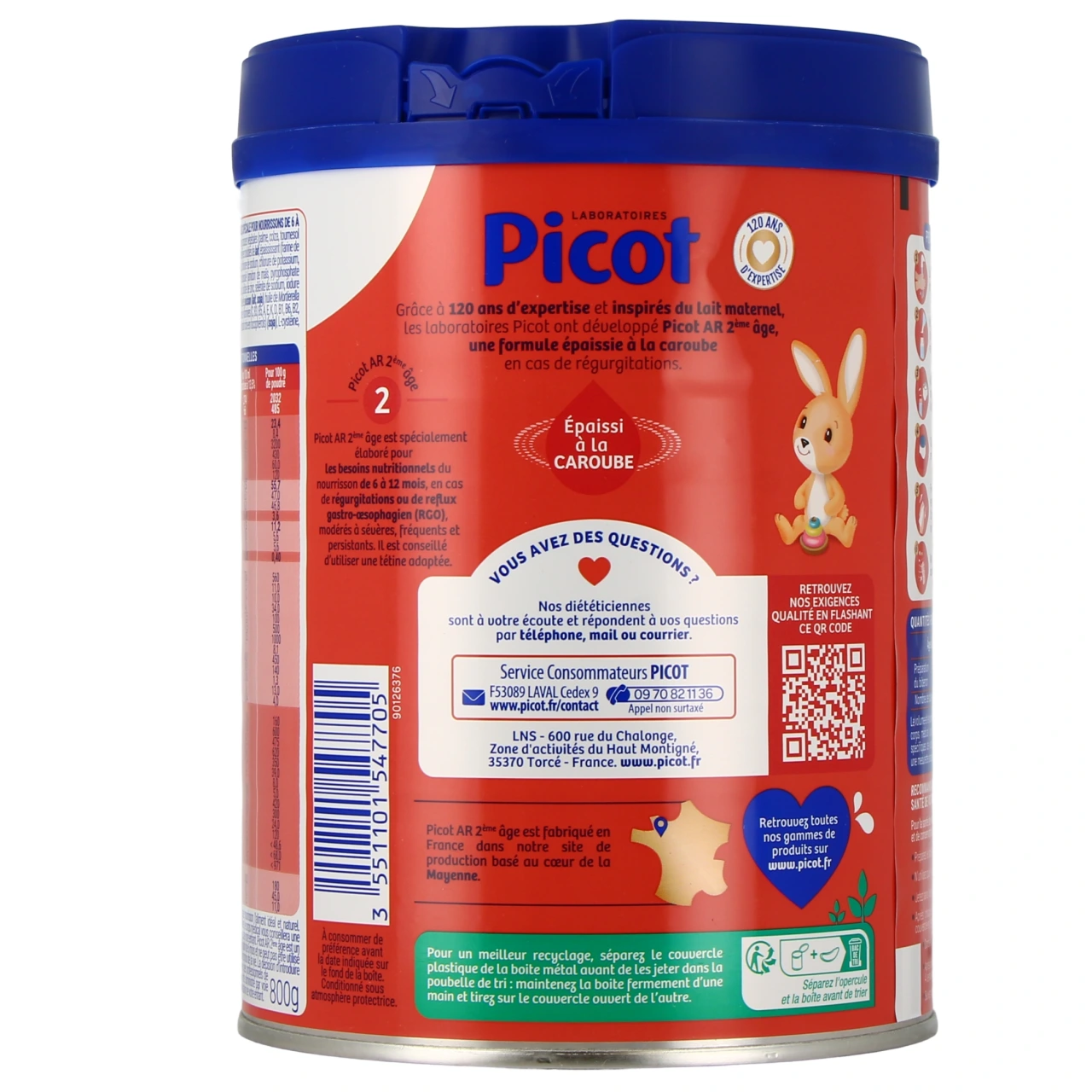 Picot AR 2 Lait 2eme âge - Vue 3
