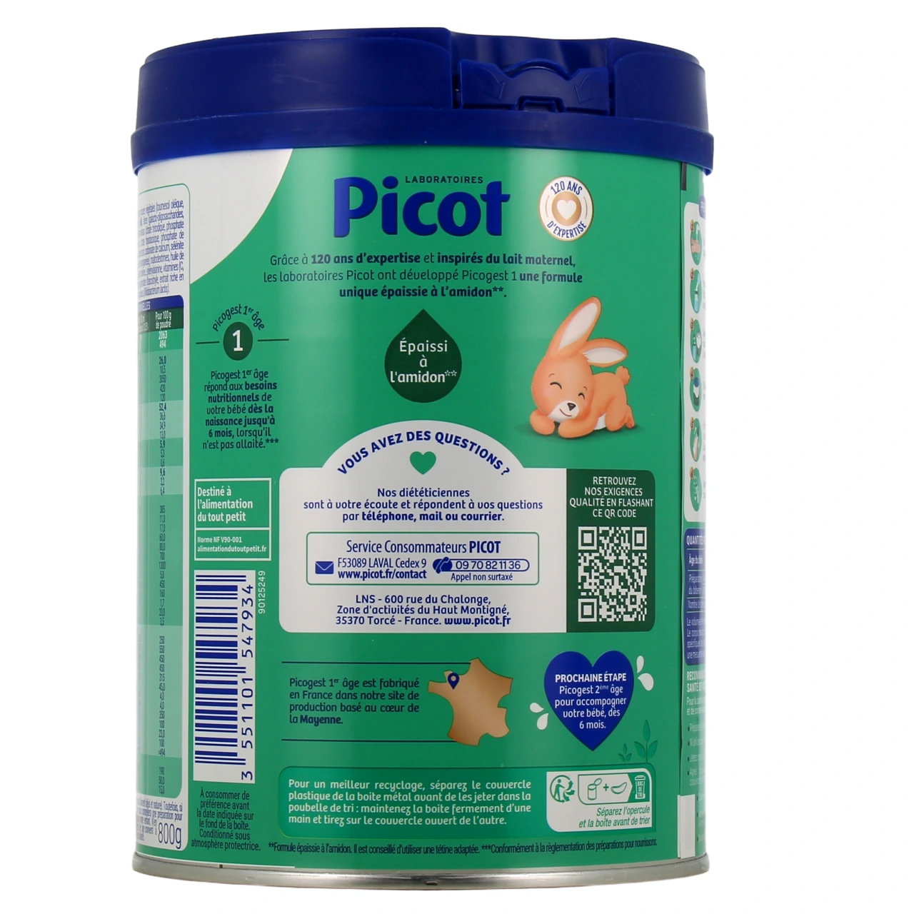 Picot Lait Picogest 1er âge - Vue 3
