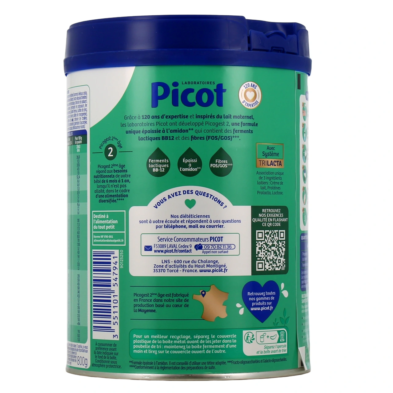 Picot Lait Picogest 2eme âge - Vue 3