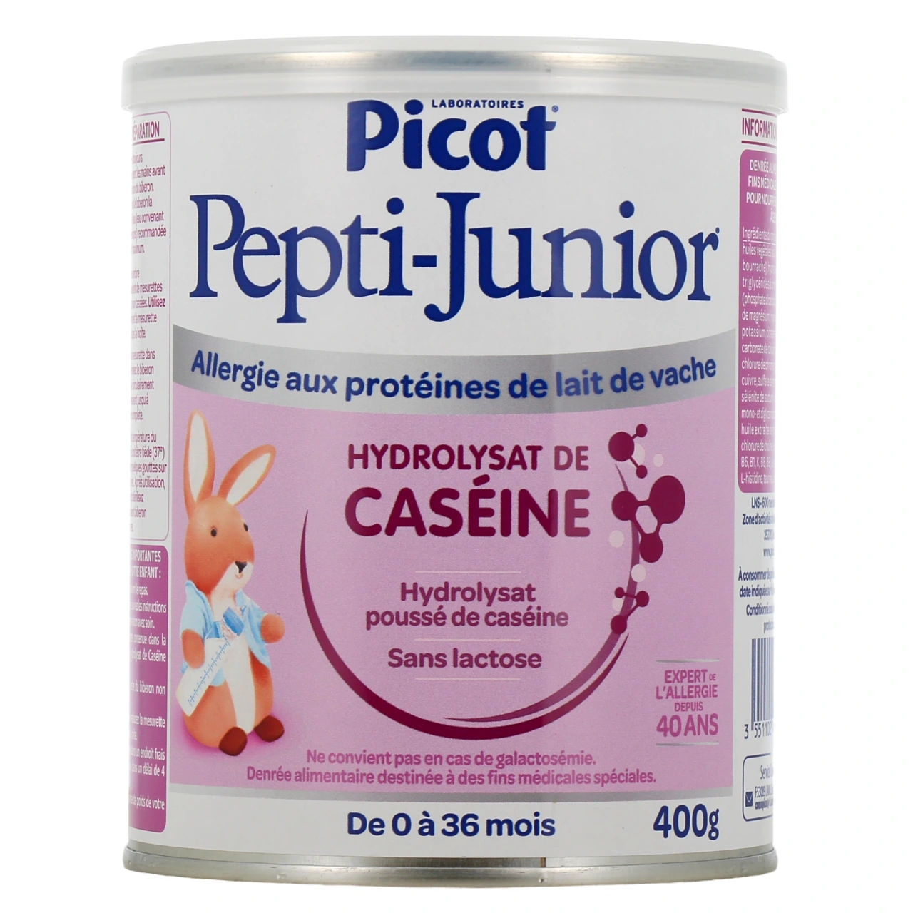 Picot Pepti-Junior Hydrolysat de Caséine 0-36 Mois - Vue 2