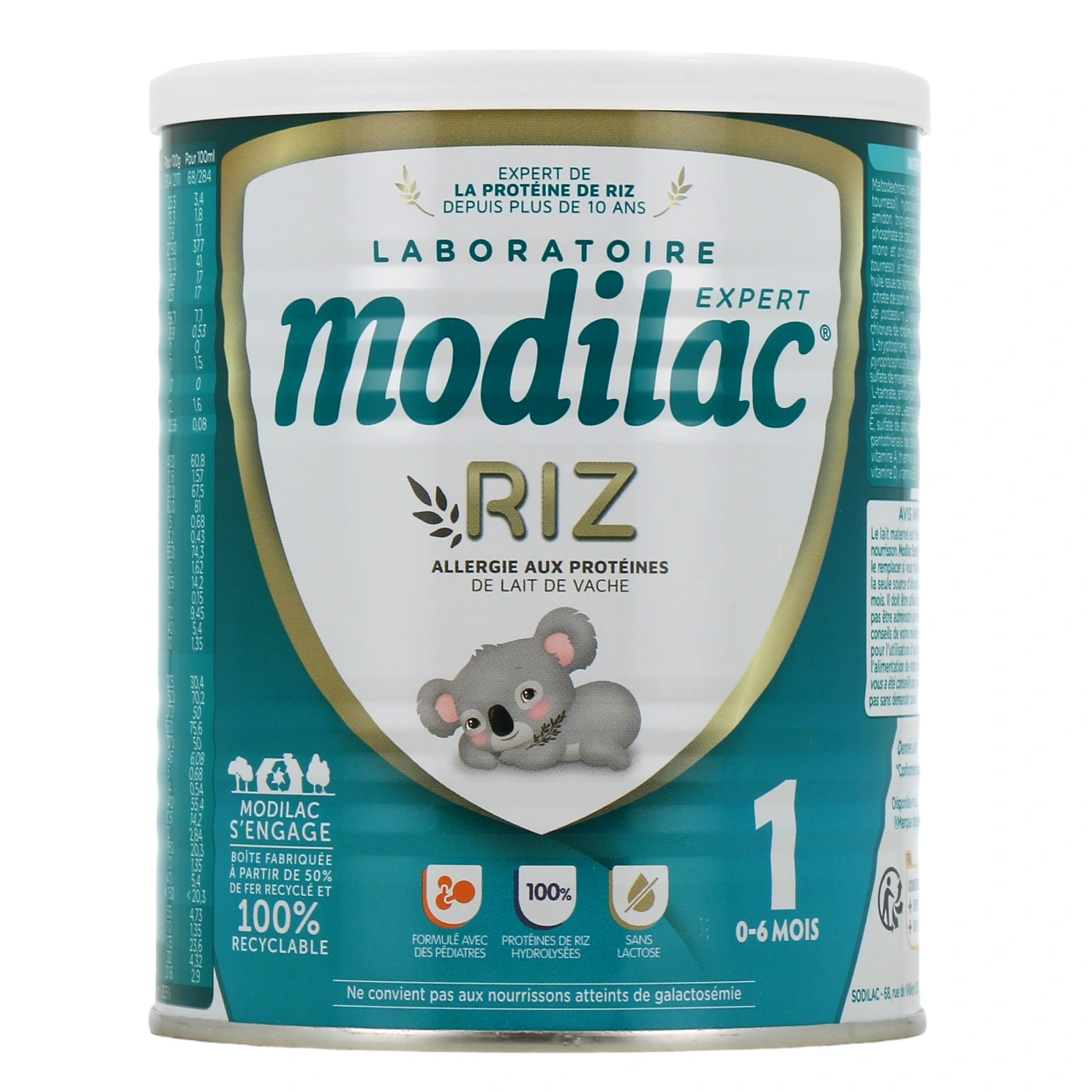 Modilac Expert Riz Lait 1er âge - Vue 2