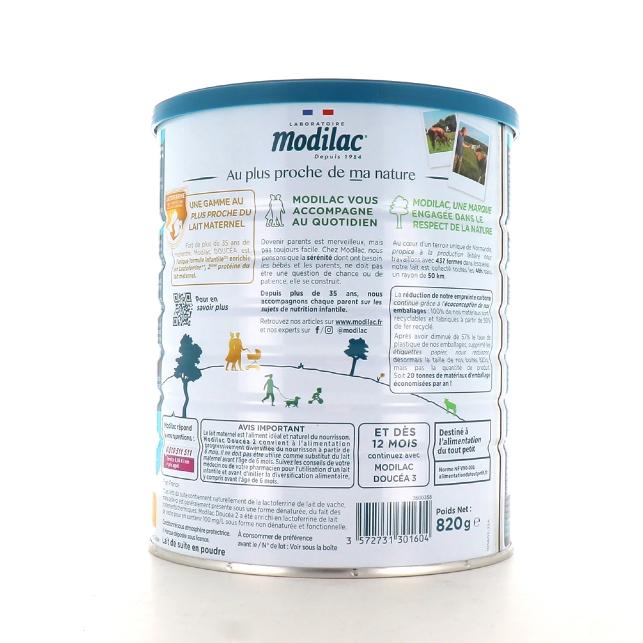 Modilac Doucéa LF+ Lait 2eme âge - Vue 2
