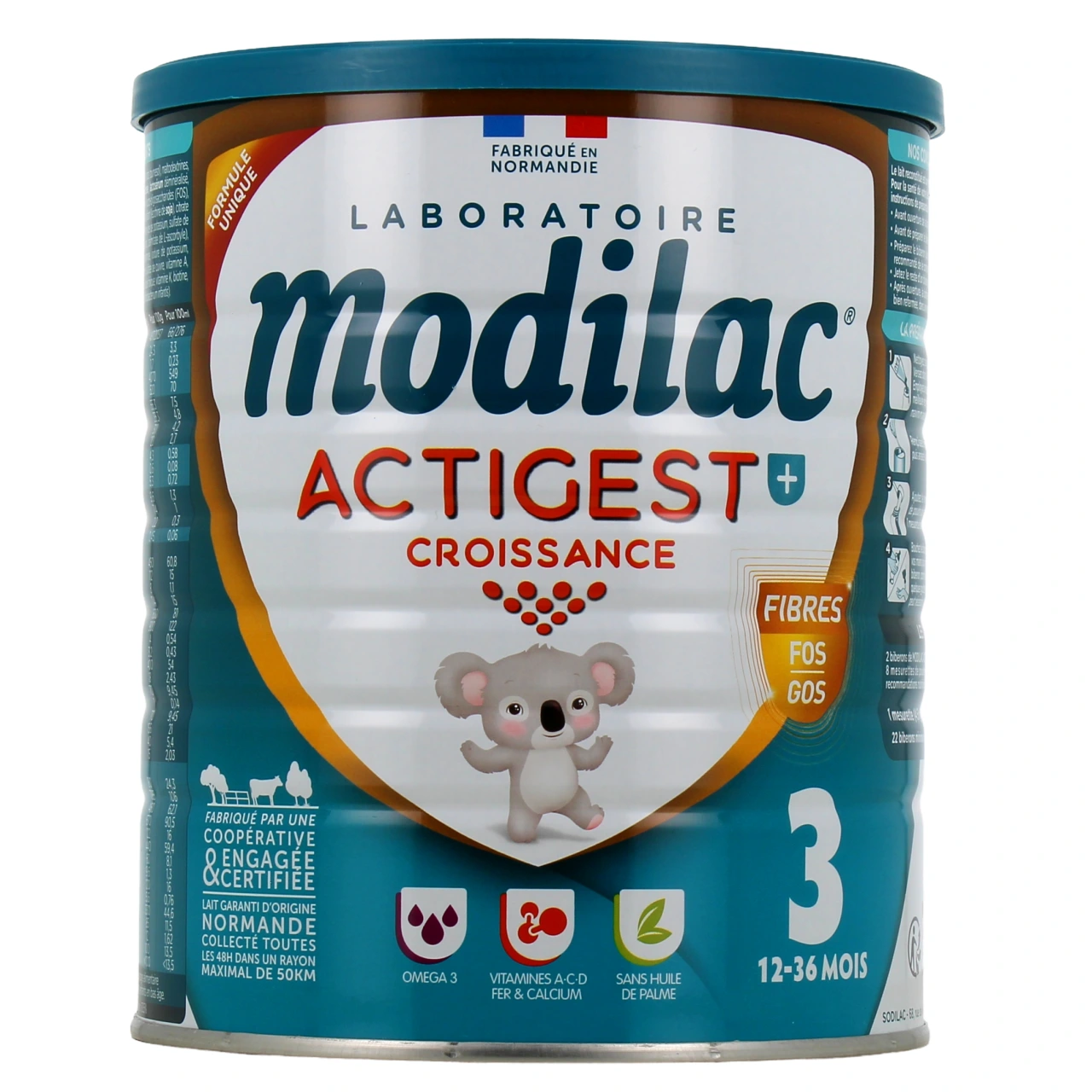 Modilac Actigest+ Croissance 3 Lait 12-36 Mois - Vue 2