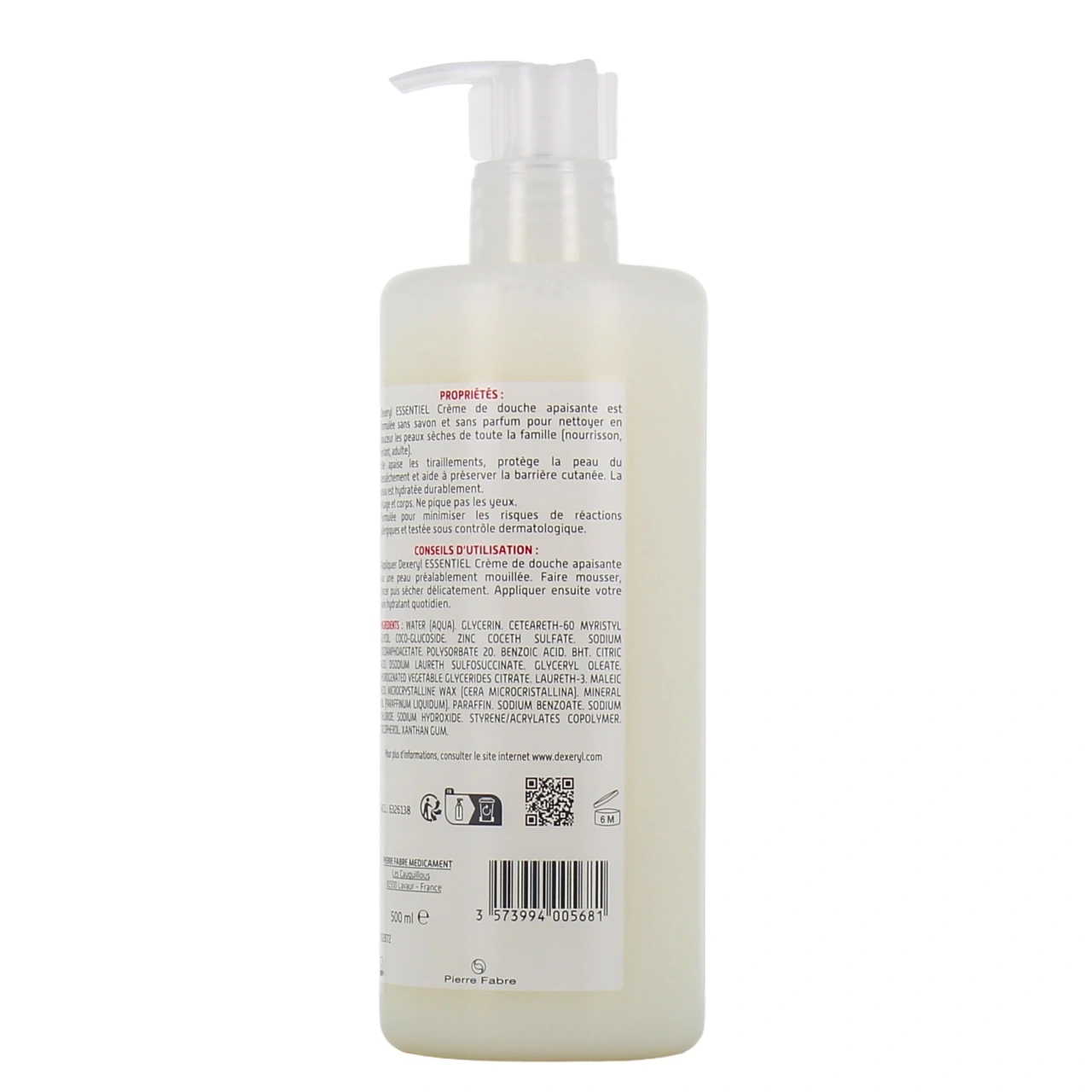Dexeryl Essentiel Crème de Douche Apaisante - Vue 6