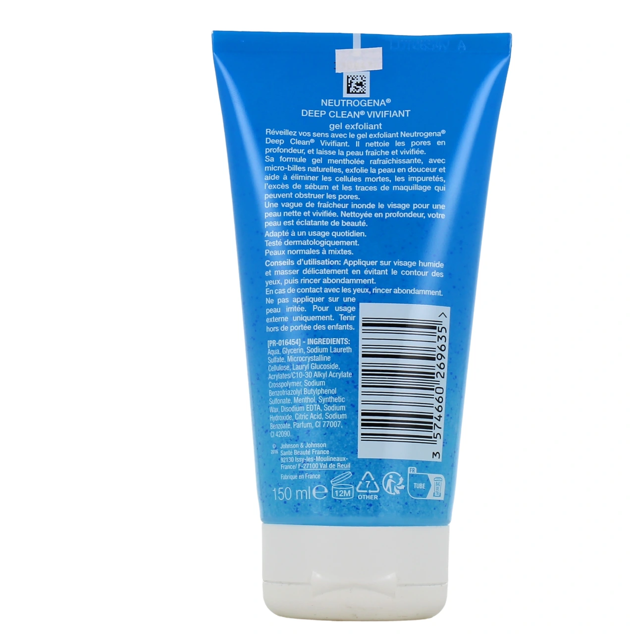 Neutrogena Deep Clean Gel Exfoliant Vivifiant - Vue 3