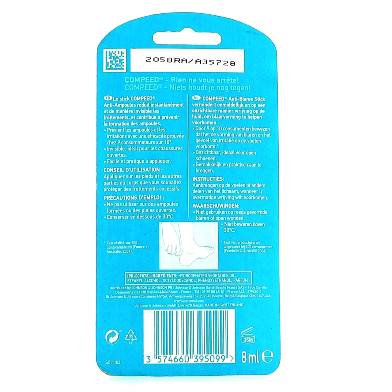 Compeed Stick Anti-Ampoules - Vue 2