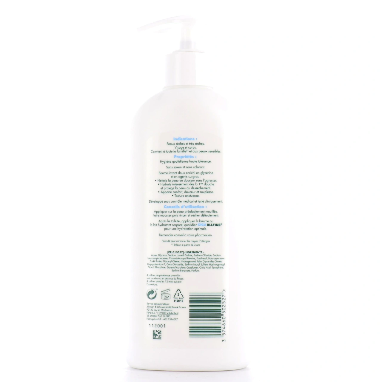 Cicabiafine Baume Douche Surgras Nourrissant - Vue 6