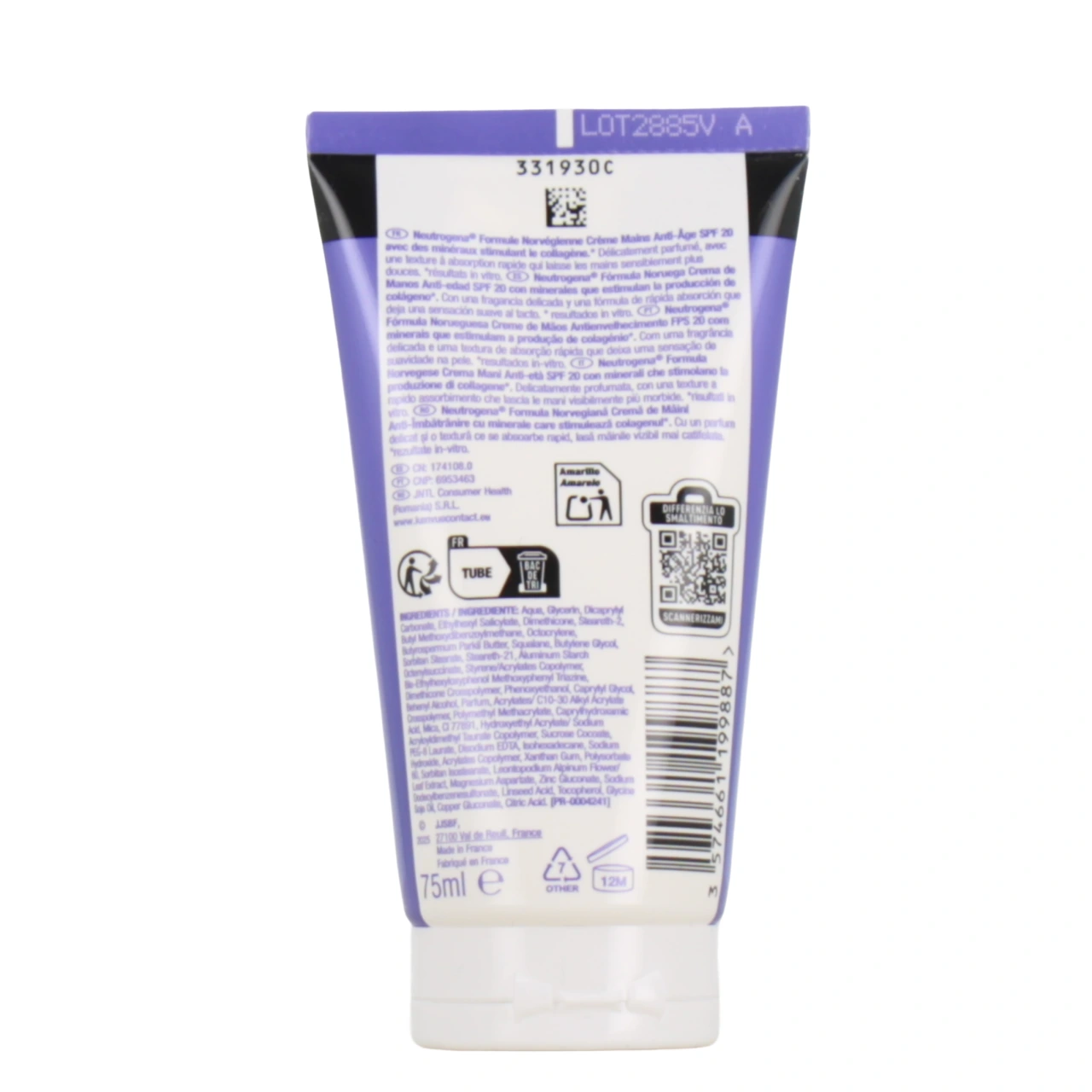 Neutrogena Crème Mains Anti-Age SPF 20 - Vue 3