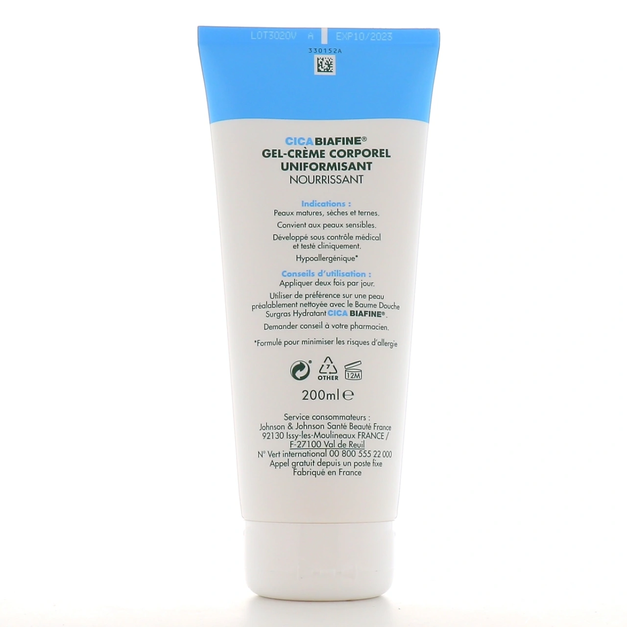 Gel-Crème Corporel Uniformisant Nourrissant Cicabiafine - Vue 2