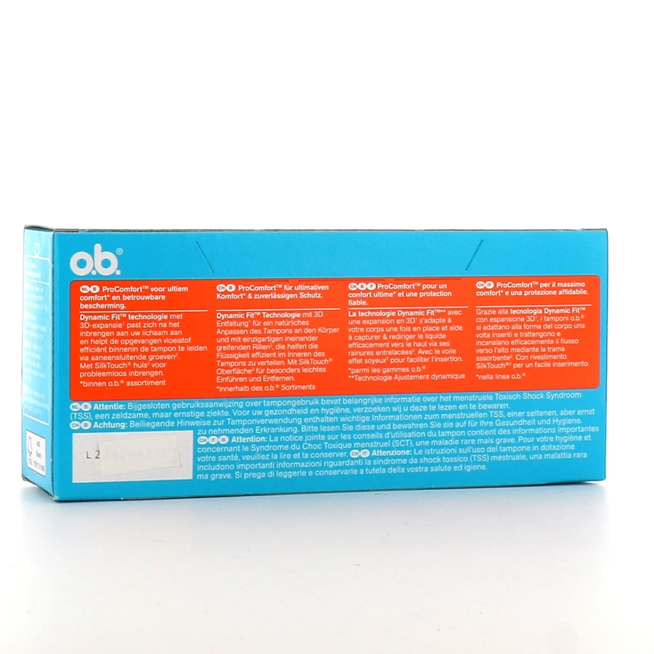 Tampons OB ProComfort Super - Vue 2