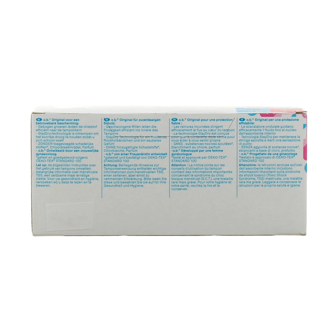 Tampons OB Original Super - Vue 3