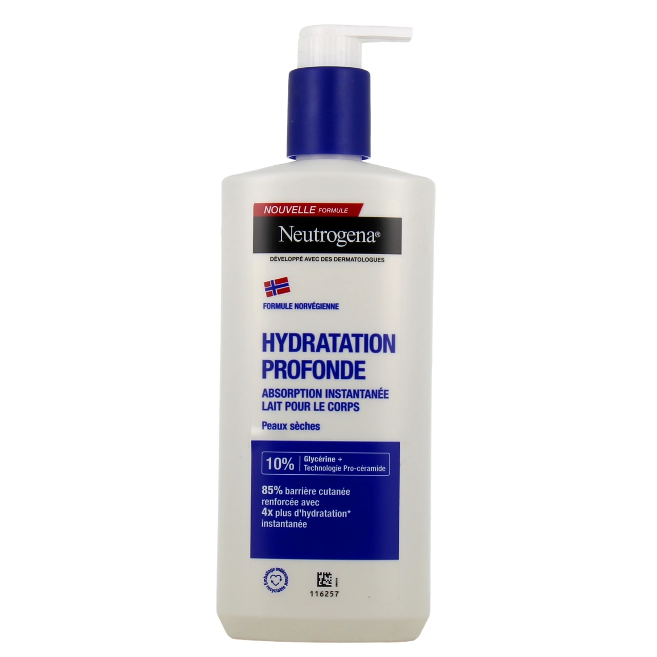Neutrogena Hydratation Profonde Lait Corps Absorption Instantanée - Vue 2