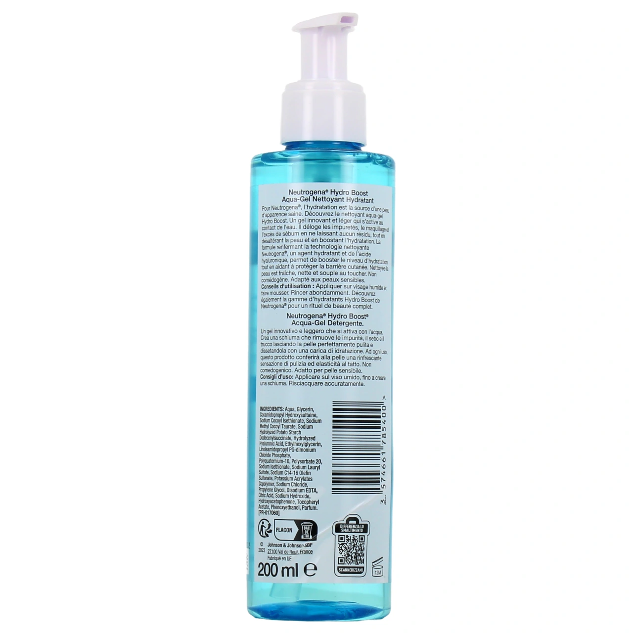 Neutrogena Hydro Boost Nettoyant Aqua-Gel - Vue 3