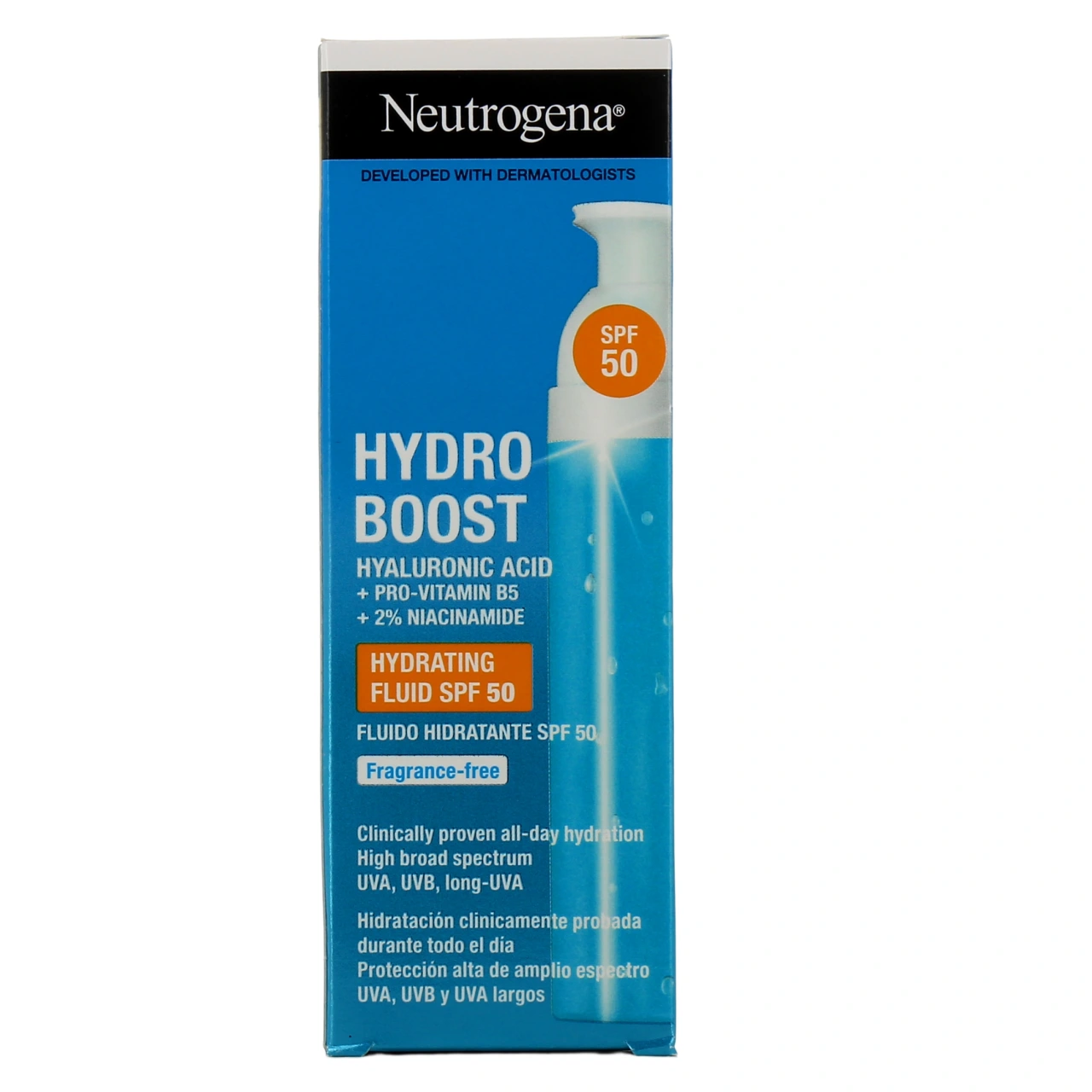 Neutrogena Hydro Boost Fluide Hydratant SPF 50 - Vue 3