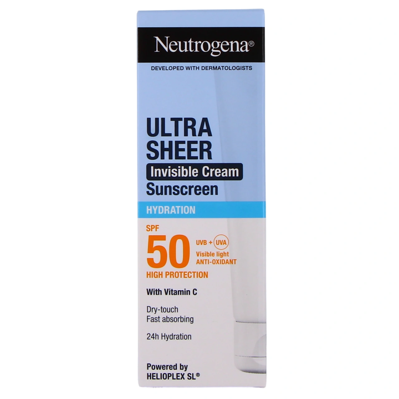 Neutrogena Ultra Sheer Crème Solaire Invisible SPF50 - Vue 3
