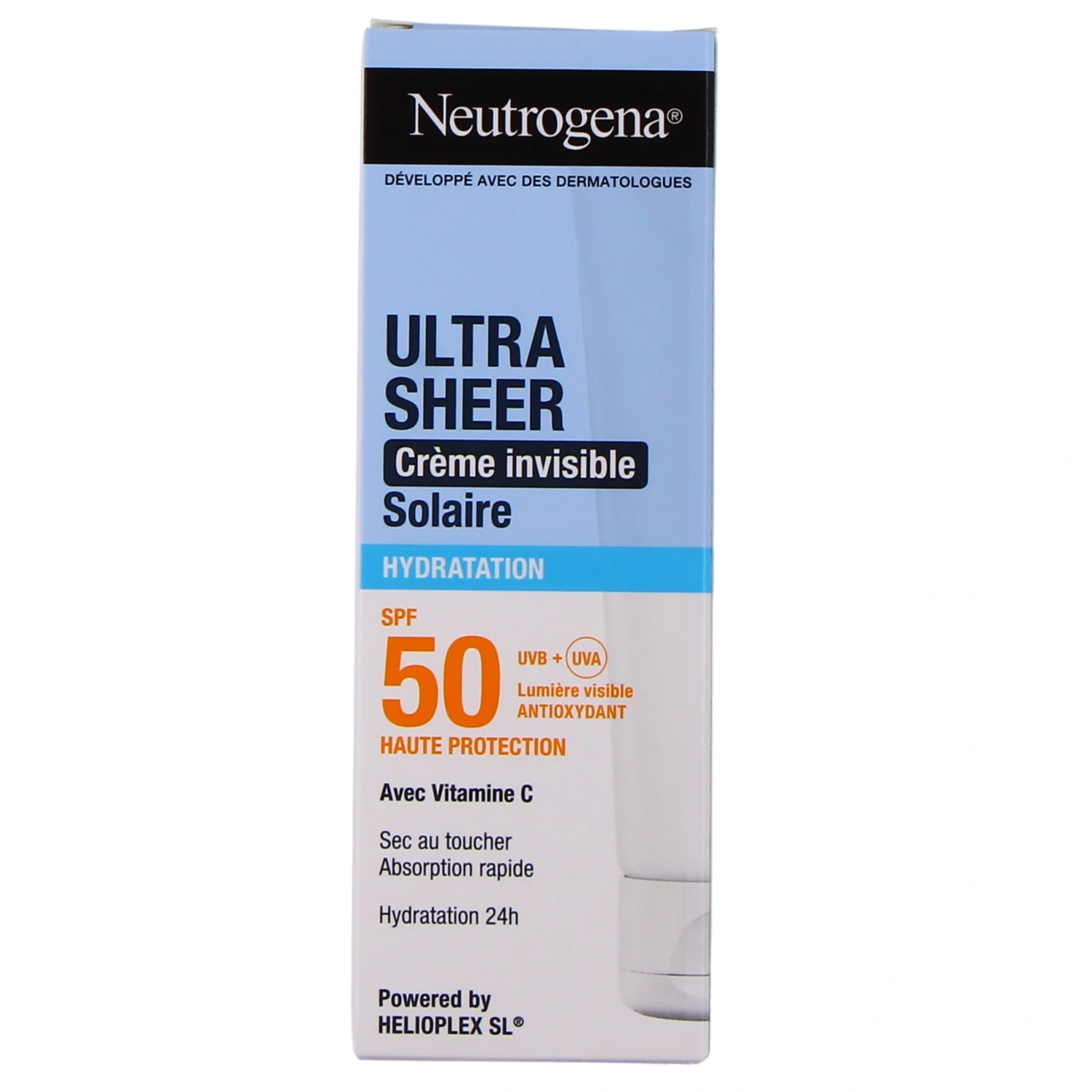 Neutrogena Ultra Sheer Crème Solaire Invisible SPF50 - Vue 2