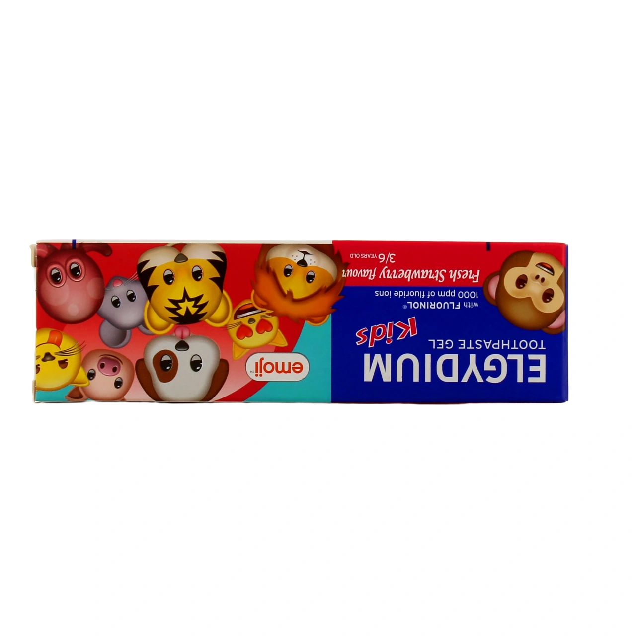 Elgydium Kids Emoji Dentifrice 3-6 ans Fraise Givrée - Vue 3