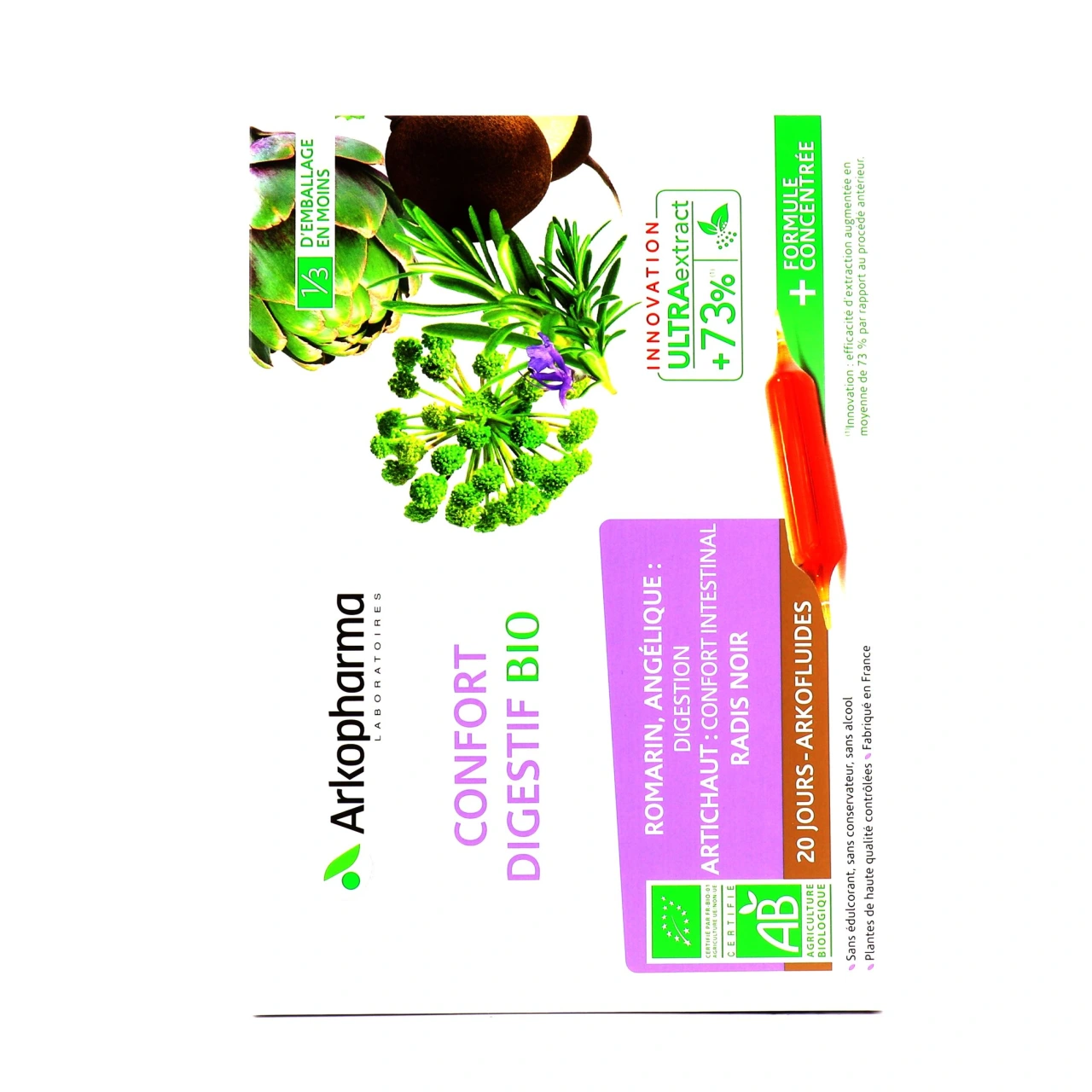 Arkofluides Confort Digestif Ampoules - Vue 2