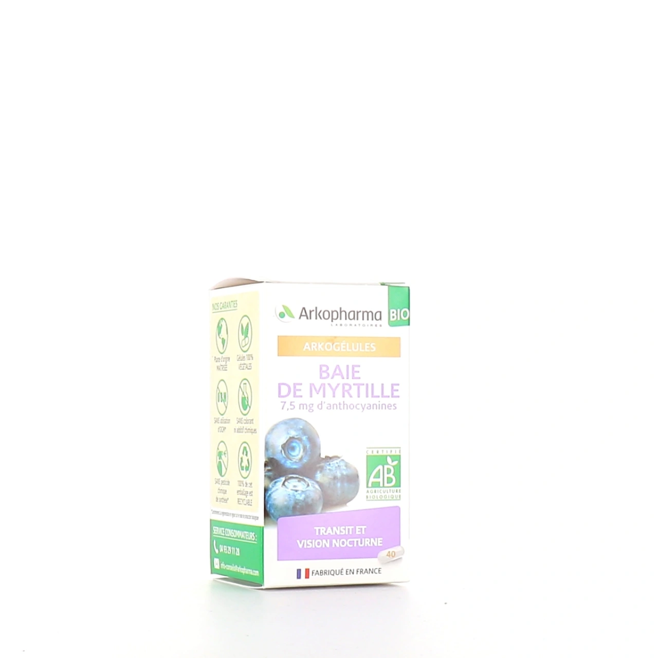Arkogélules Baie de Myrtille - Arkogélules